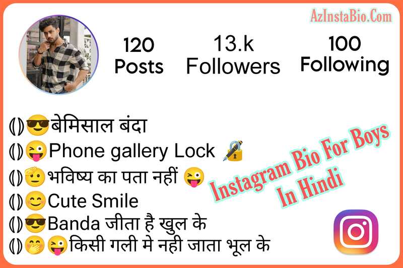 Instagram Bio For Boys In Hindi 