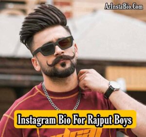 Instagram Bio For Rajput Boys 