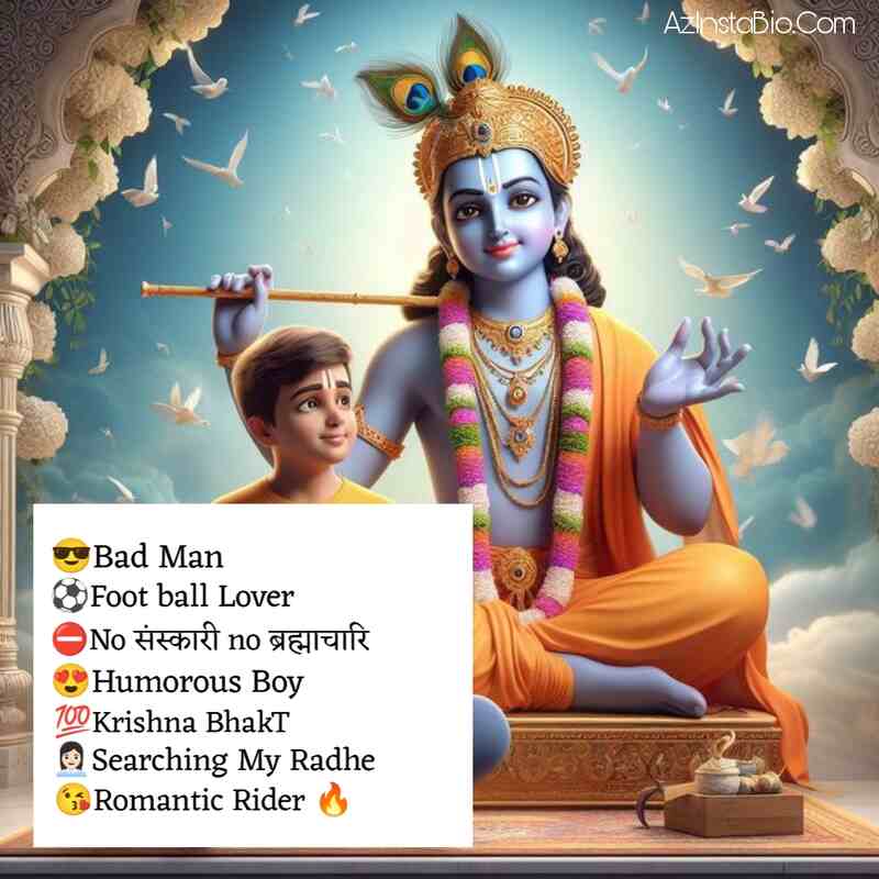 Krishna Bio For Instagram For Boys 