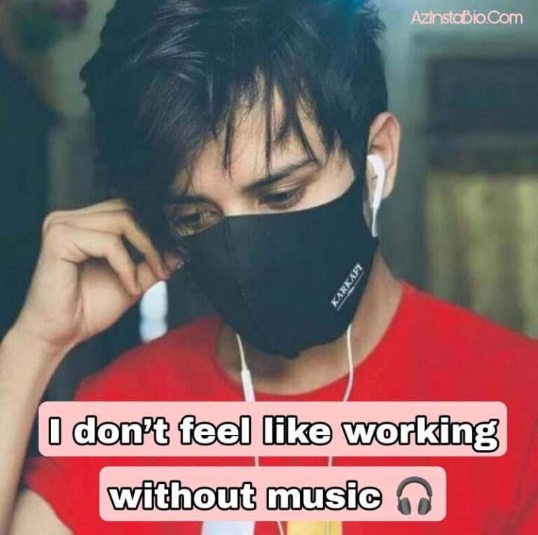 Music Lover Instagram Bio