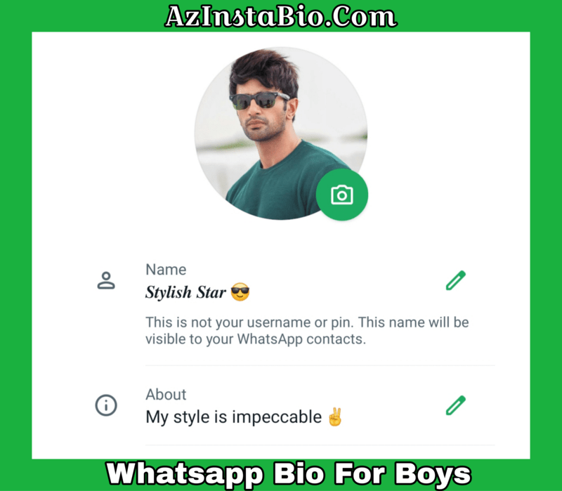 Whatsapp Bio For Boys