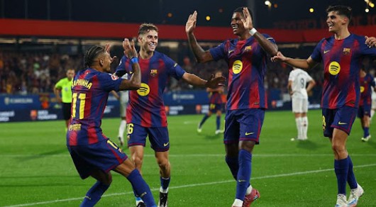 Barcelona’s record-breaking goal-scoring streak