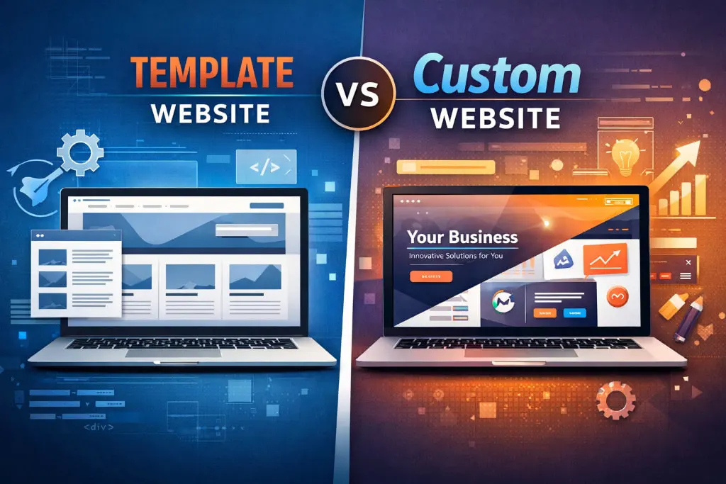 What is the Difference Between a Template Website and a Custom Website in San Marcos