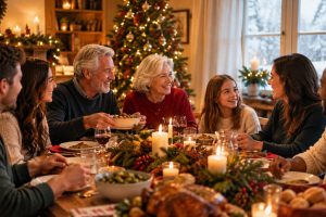 intentional holiday gathering